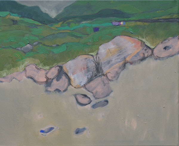 Irlande I - 8F - huile sur toile